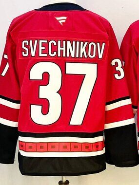 Andrei Svechnikov Red Alternate Jersey
